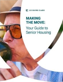 Making the movie: Your guide to Senior Housing (man on cover)