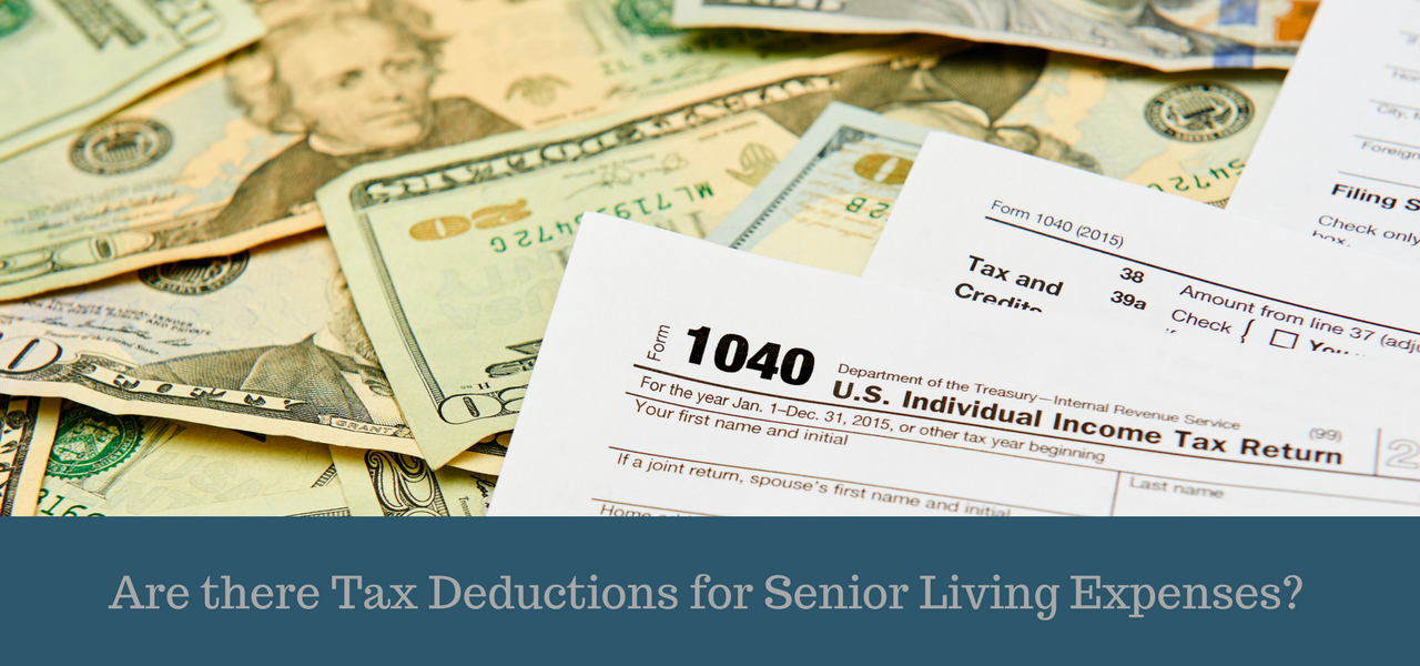Tax Deductions for Senior Living