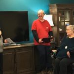 Diane Cadonau Honored for Volunteer Work