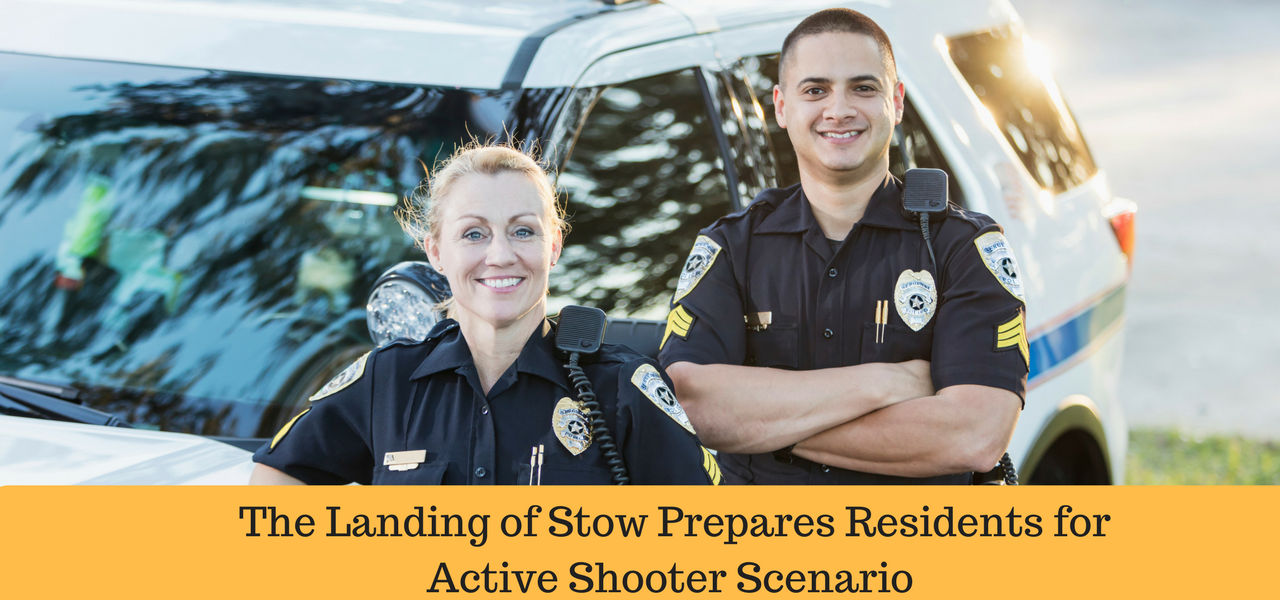 The Landing of Stow Prepares Residents for Active Shooter Scenario