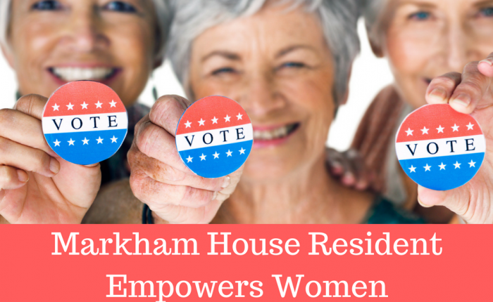 Markham House Resident Empowers Women