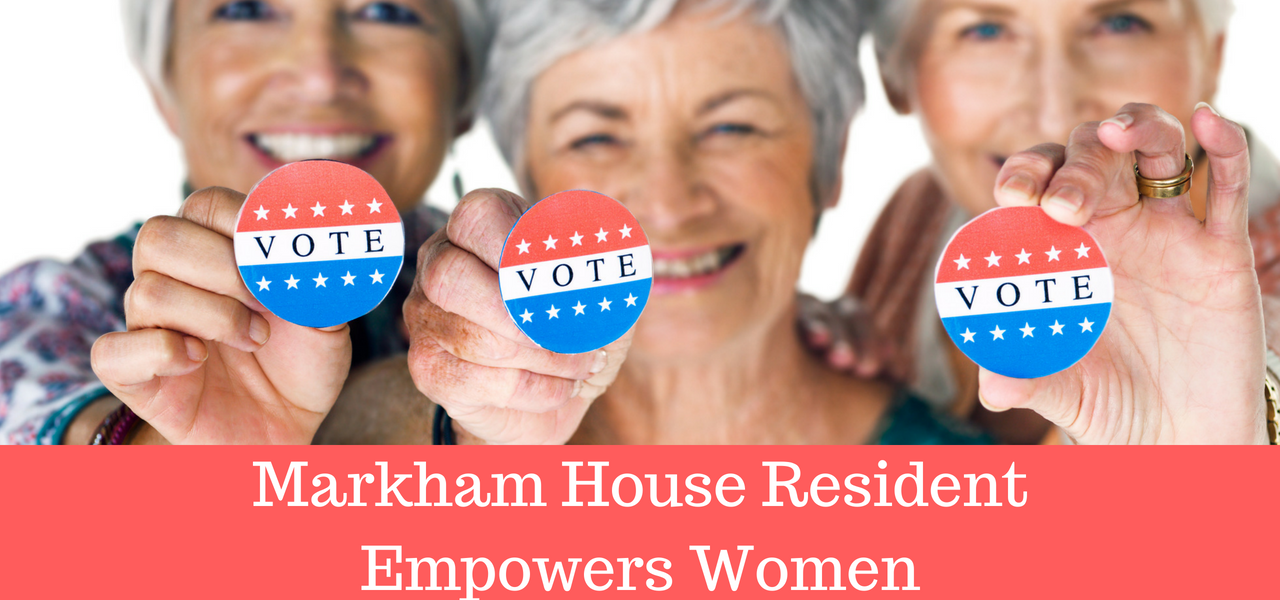 Markham House Resident Empowers Women