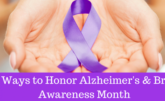 Alzheimers and Brain Awareness Month