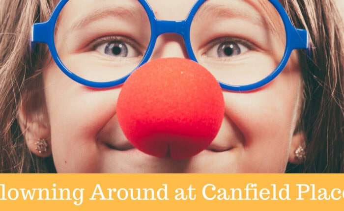 Clowning Around at Canfield Place