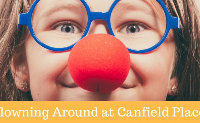 Clowning Around at Canfield Place