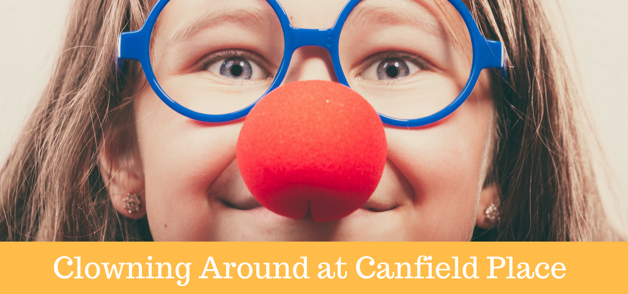 Clowning Around at Canfield Place