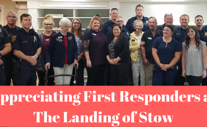 Appreciating First Responders at The Landing of Stow