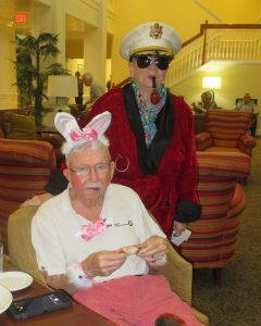 Playboy Bunny and Hugh Hefner Costume