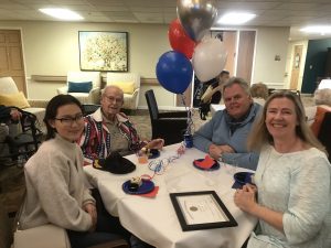Veterans Day Celebration at Canfield Place