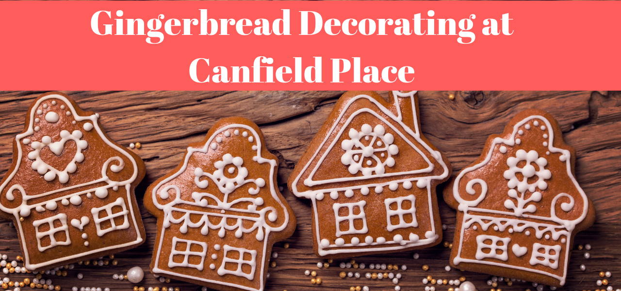 Canfield Place Gingerbread Decorating