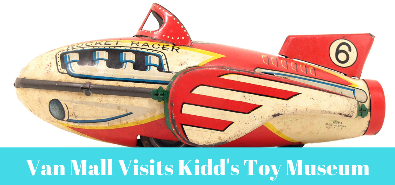 Vintage Airplane - Van Mall Visits Kidd's Toy Museum