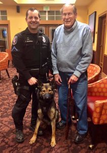 Fairwinds-Spokane Resident with Police Officer