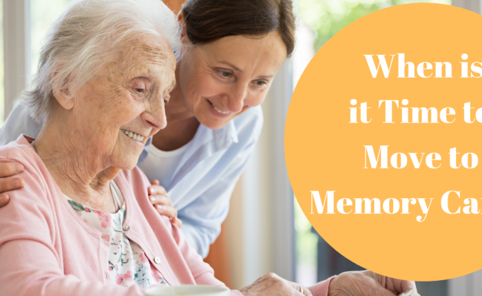 When is it Time to Move to Memory Care?