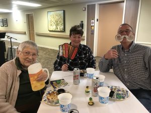 Residents at Oktoberfest