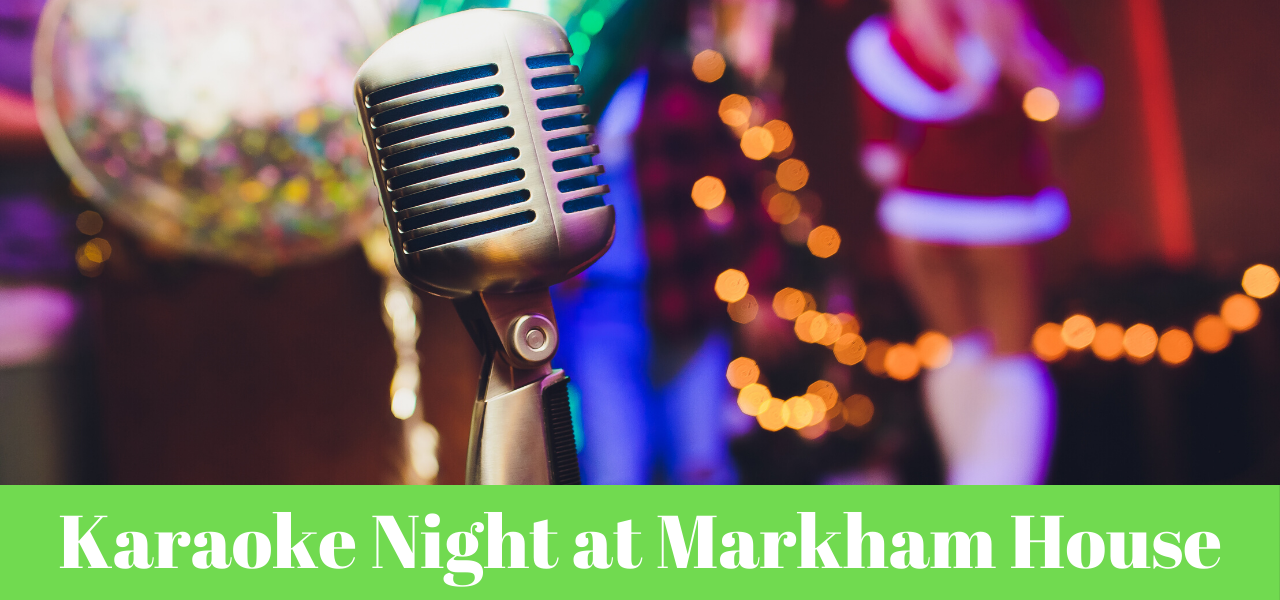 Karaoke Night at Markham House Senior Living at its Best Leisure Care