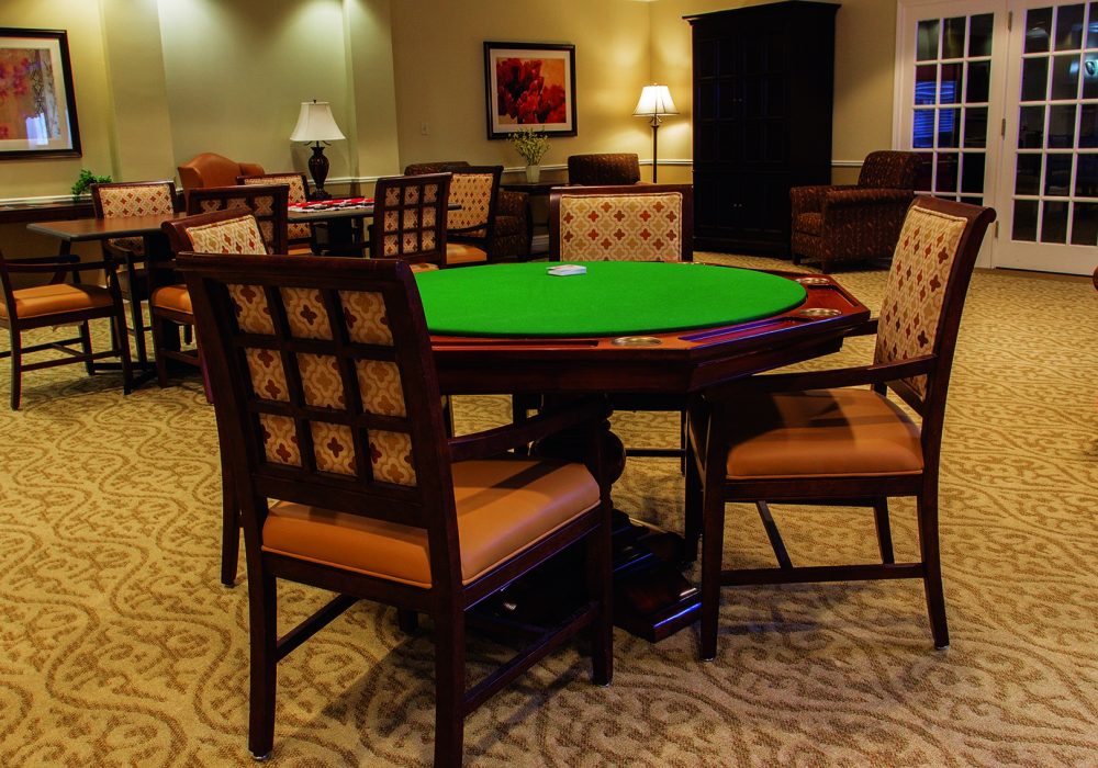 Activity Room at The Linden at Dedham