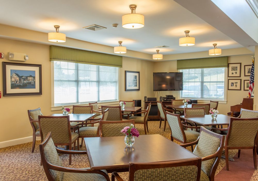 Lounge at The Cottages at Dartmouth Village