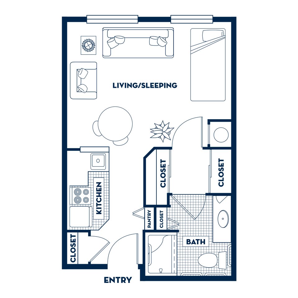 First floorplan