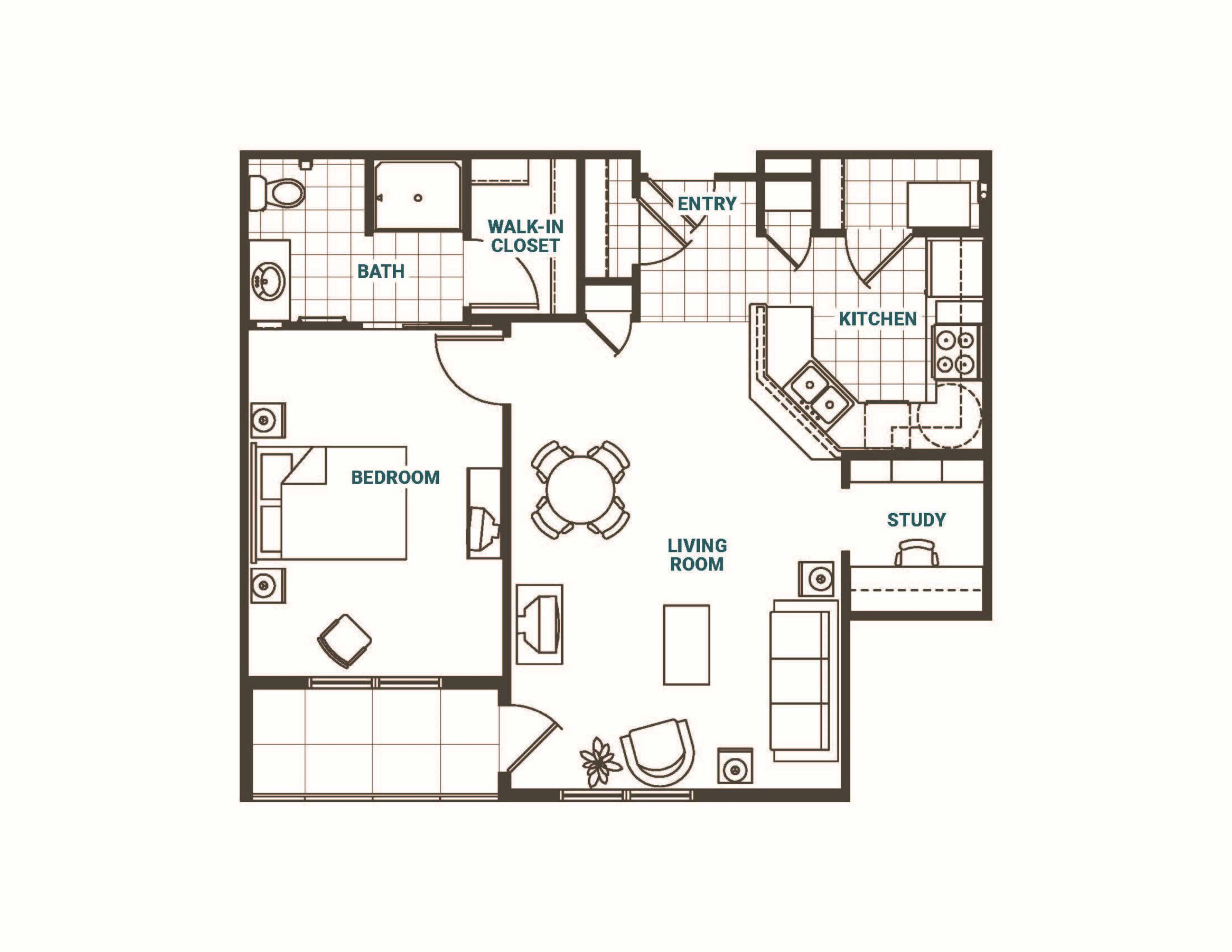 First floorplan