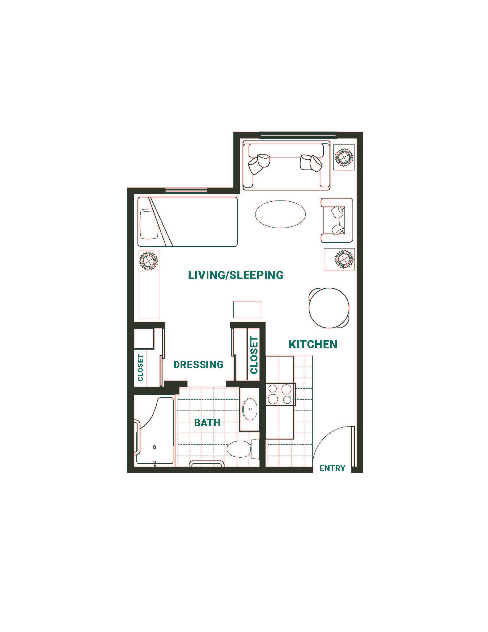 First floorplan