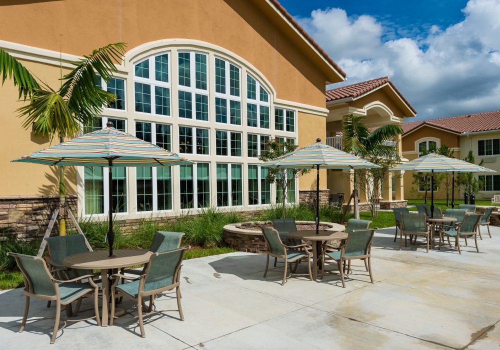 The Patio at The Landing of Lake Worth