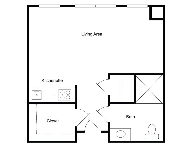 First floorplan