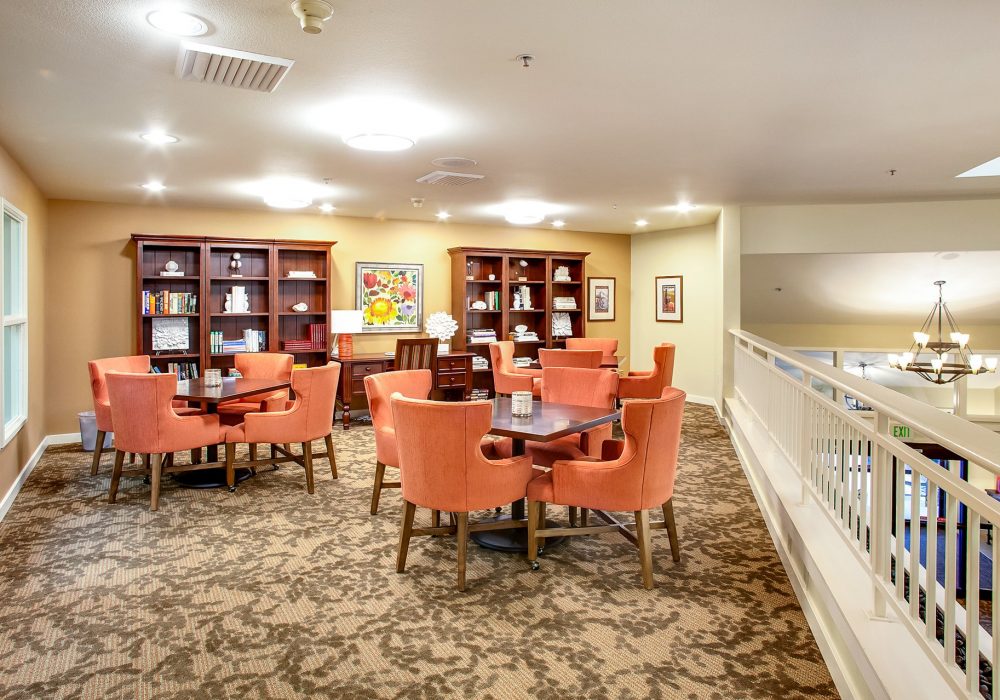 Library - Canfield Place Retirement Community