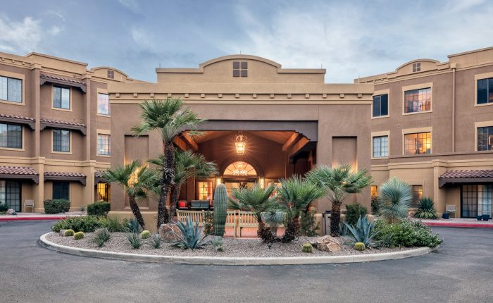 Exterior View - Fairwinds - Desert Point Retirement Community