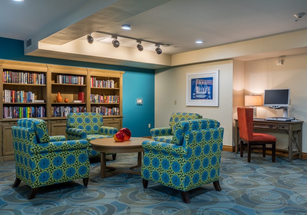 Library - Fairwinds - Ivey Ranch Retirement Community