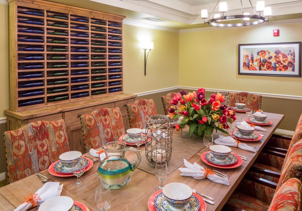 Private Dining Room - Fairwinds - West Hills Retirement Community