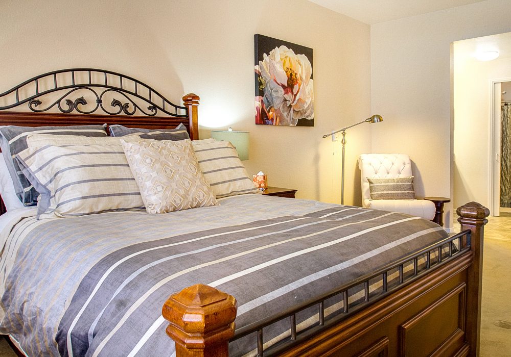 Master Bedroom - Heritage Estates Assisted Living Apartments