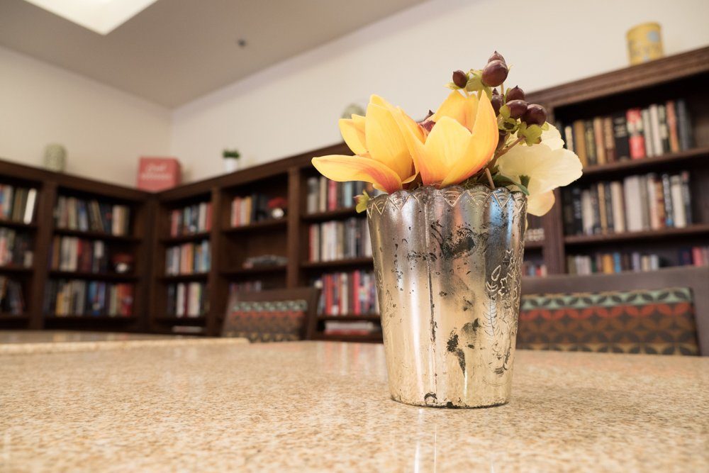 Library - Heritage Estates Retirement Community