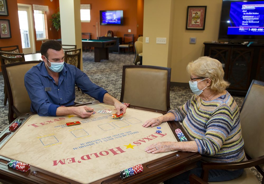 The Landing of Washington Square Poker Game