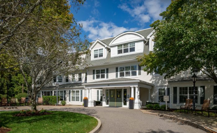 The Linden at Dedham Front Entry
