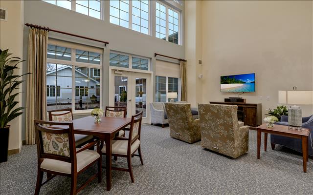Memory care living room