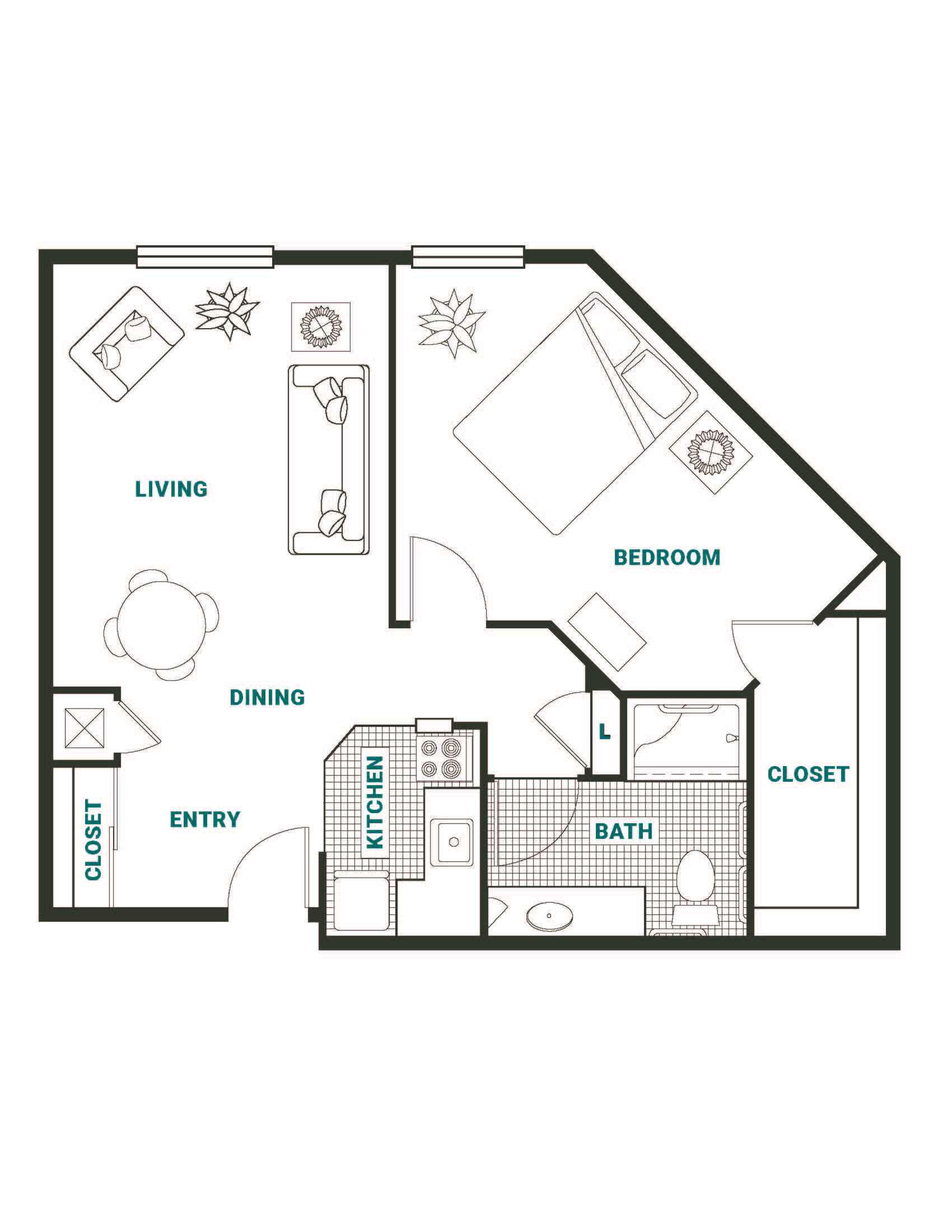 First floorplan