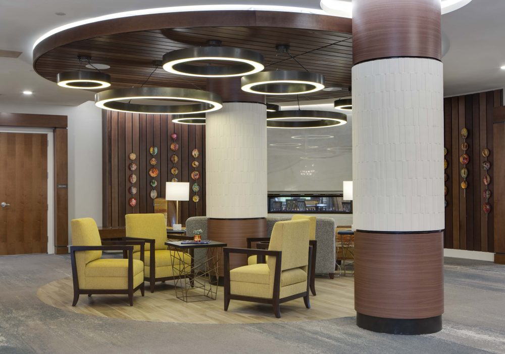 The Carillon at Belleview Station Seating Area