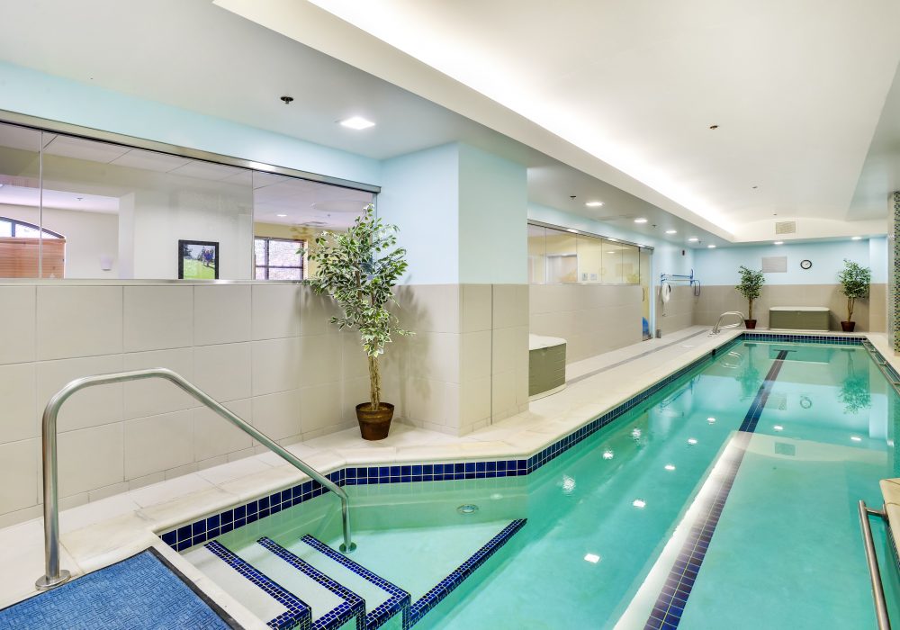 Indoor Lap Pool - The Carillon at Boulder Creek Senior Living