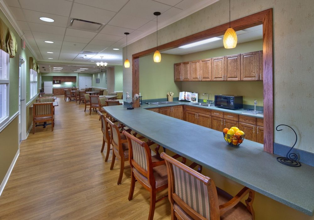 Memory Care Dining Room 