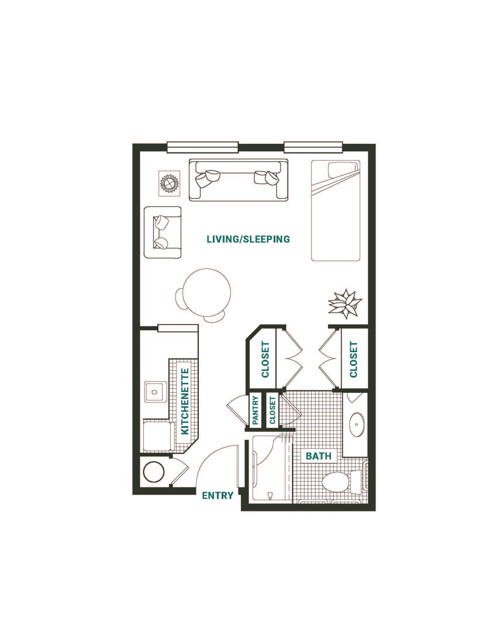 First floorplan