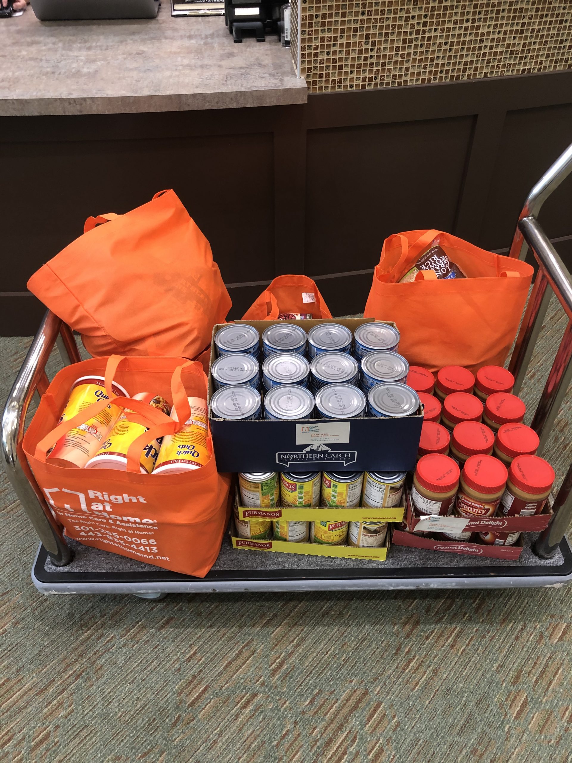 The Landing of Silver Spring Food Drive Our Communities