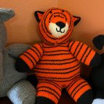 Knit Tiger Donated for Hospice