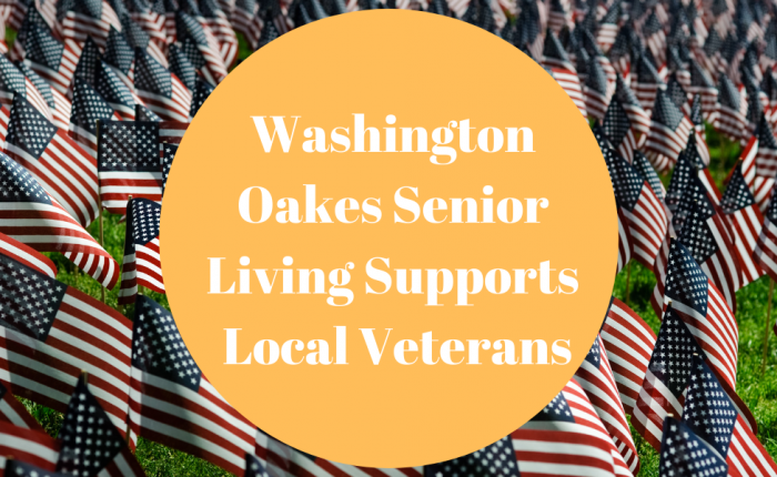 Washington Oakes Senior Living Supports Veterans