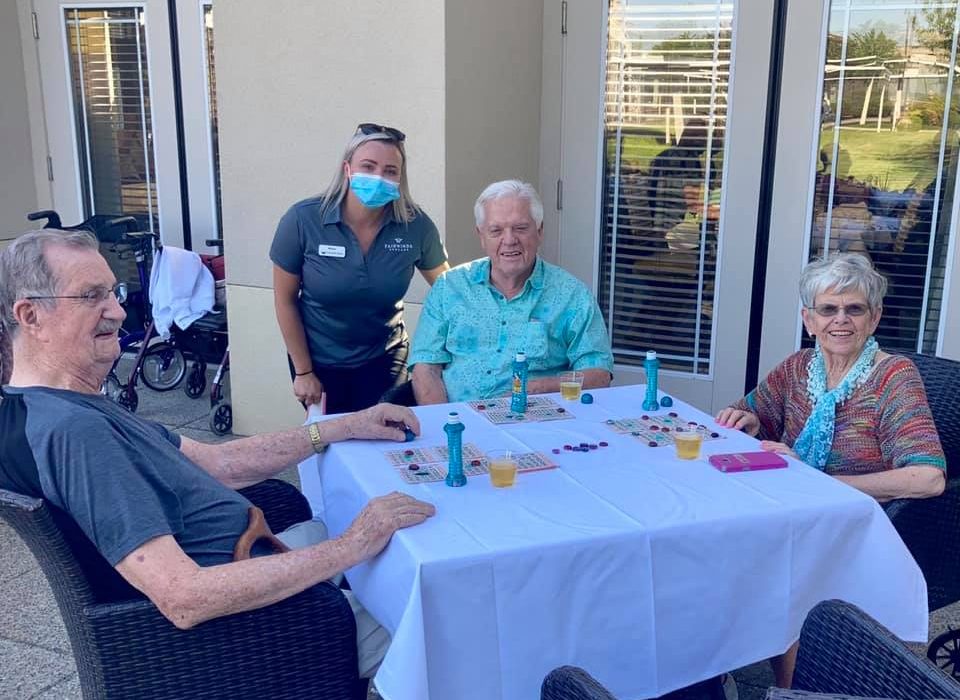 Fairwinds Spokane Residents Bingo