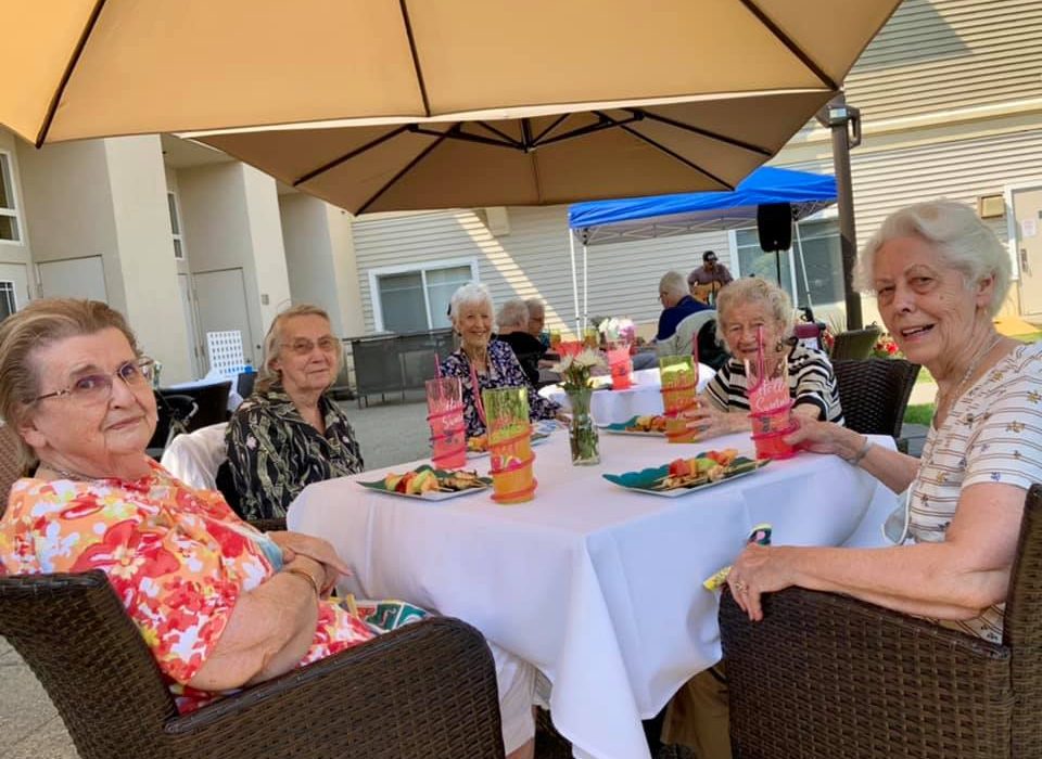 Fairwinds Spokane Residents Patio