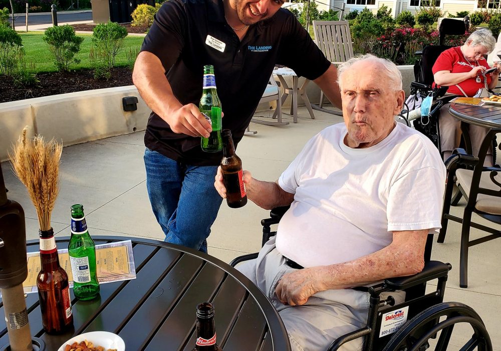 Staff Beer Garden