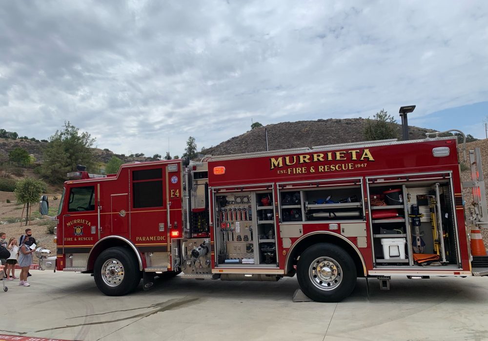 Fire Truck Visit Murrieta