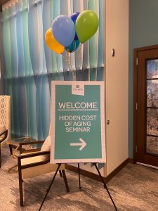 Welcome to the Hidden Cost of Aging Seminar - Murano Senior Living