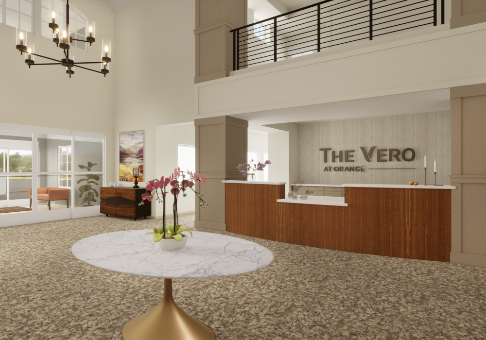 The Vero at Orange Lobby