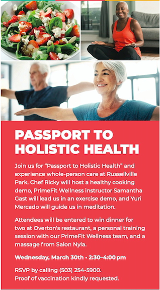 Russellville Park Passport to Health